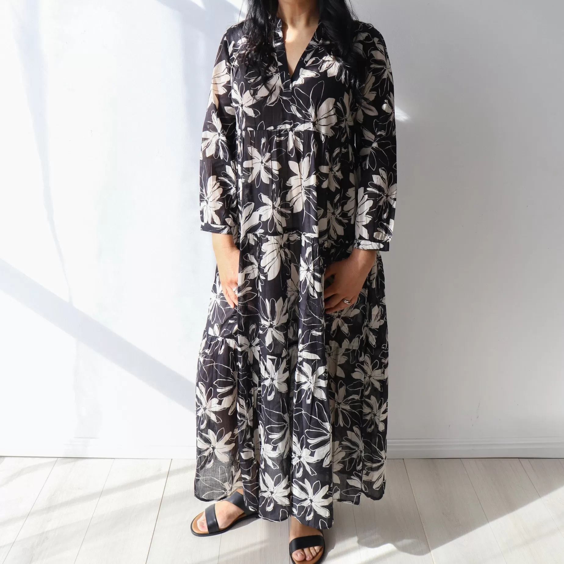 Callista Black Floral** Discount