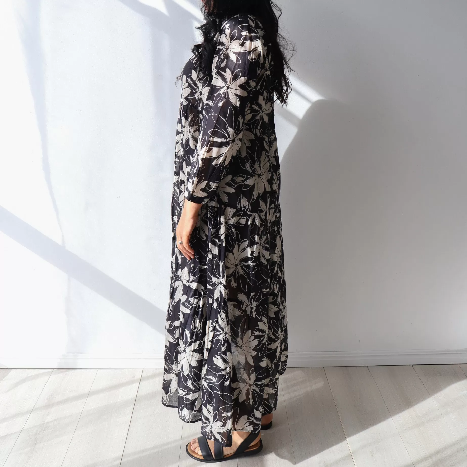 Callista Black Floral** Discount