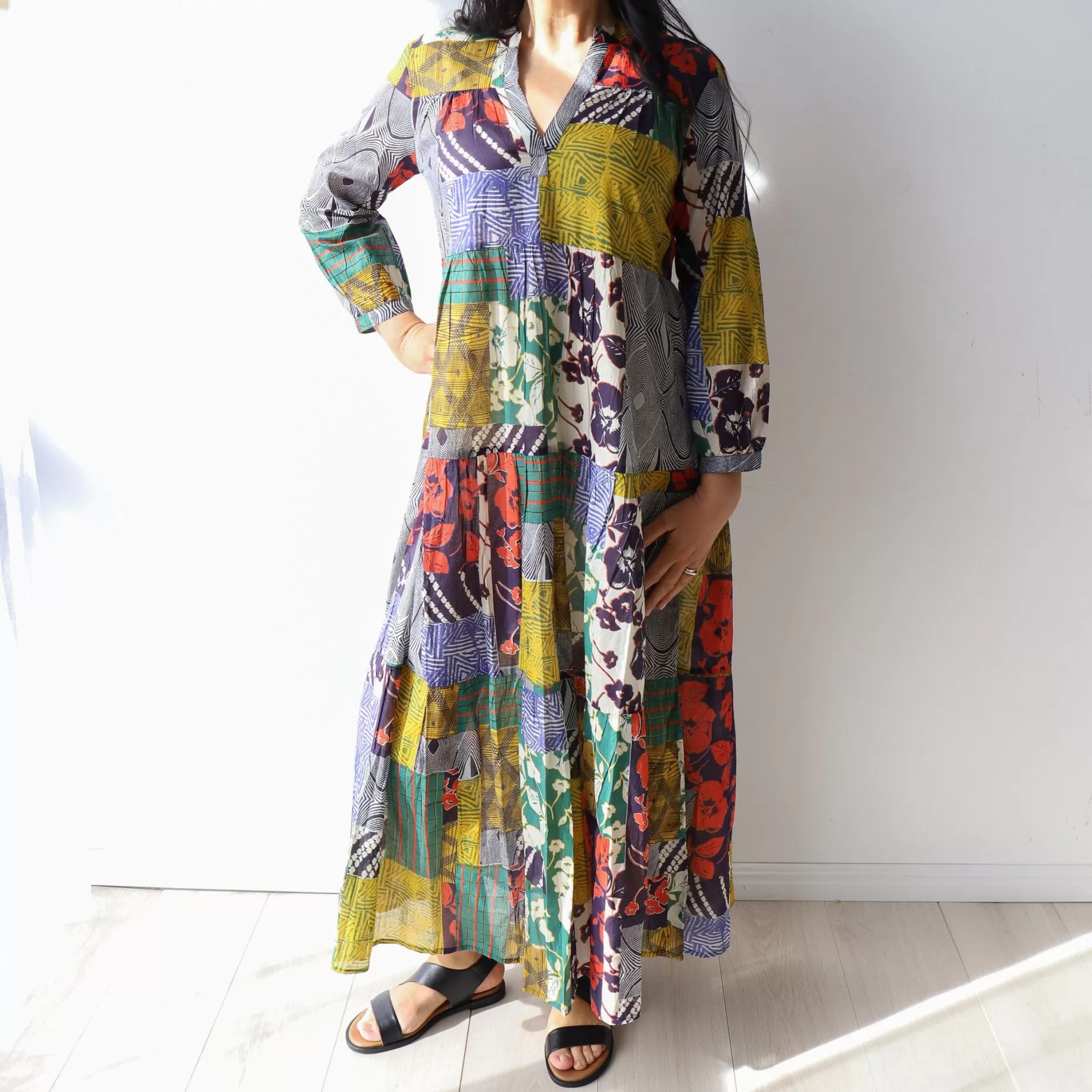 Callista Patchwork Print** Best Sale